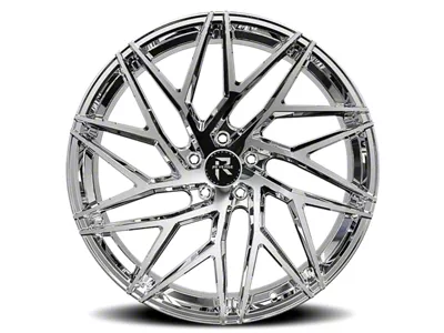 Revenge Luxury Wheels RL-102 Chrome Wheel; 22x9; 20mm Offset (08-23 RWD Challenger, Excluding Widebody)