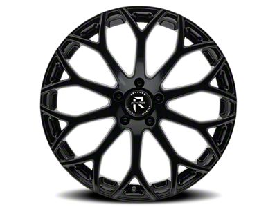 Revenge Luxury Wheels RL-105 Gloss Black Wheel; 22x9; 20mm Offset (08-23 RWD Challenger, Excluding Widebody)