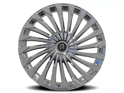 Revenge Luxury Wheels RL-106 Chrome Wheel; 24x9; 15mm Offset (08-23 RWD Challenger, Excluding SRT Hellcat & Widebody)