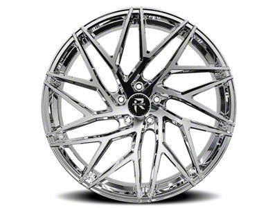 Revenge Luxury Wheels RL-102 Chrome Wheel; 22x9; 20mm Offset (11-23 RWD Charger, Excluding Widebody)