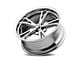 Ridler 606 Chrome Wheel; 17x7 (05-09 Mustang GT, V6)