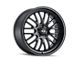 Ridler 607 Matte Black Wheel; 18x9.5 (05-09 Mustang)