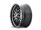 Ridler 607 Matte Black Wheel; 18x9.5 (05-09 Mustang)