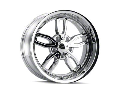 Ridler 608 Chrome Wheel; 18x8 (05-09 Mustang)