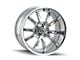 Ridler 650 Chrome Wheel; 17x7 (05-09 Mustang GT, V6)