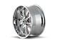 Ridler 650 Chrome Wheel; 17x7 (05-09 Mustang GT, V6)