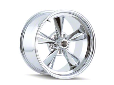 Ridler 675 Chrome Wheel; 17x7; 0mm Offset (05-09 Mustang GT, V6)