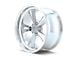 Ridler 675 Polished Wheel; 17x7 (05-09 Mustang GT, V6)