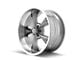 Ridler 695 Gloss Grey Machined Wheel; 20x8.5 (05-09 Mustang)