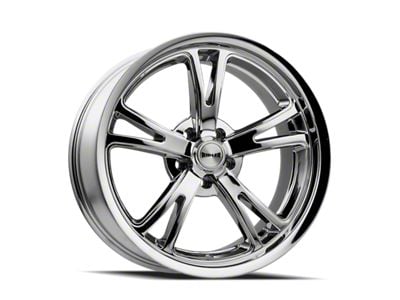 Ridler 606 Chrome Wheel; 18x9.5; 0mm Offset (10-14 Mustang GT w/o Performance Pack, V6)