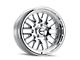 Ridler 607 Polished Wheel; Rear Only; 20x10 (10-14 Mustang)