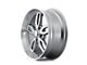 Ridler 608 Gloss Grey Milled Wheel; 18x9 (10-14 Mustang GT w/o Performance Pack, V6)