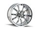 Ridler 650 Chrome Wheel; 17x7 (10-14 Mustang GT w/o Performance Pack, V6)