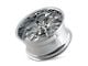 Ridler 650 Chrome Wheel; 17x8; 0mm Offset (10-14 Mustang GT w/o Performance Pack, V6)