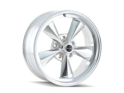 Ridler 675 Polished Wheel; 17x7 (10-14 Mustang GT w/o Performance Pack, V6)