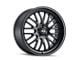 Ridler 607 Matte Black Wheel; 18x8 (15-23 Mustang GT, Ecoboost, V6)