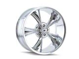 Ridler 695 Chrome Wheel; 18x8; 0mm Offset (93-02 Camaro)