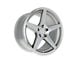 Rocket Racing Wheels Flare Titanium/Machined Wheel; Rear Only; 18x10 (05-09 Mustang GT, V6)