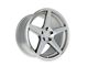 Rocket Racing Wheels Flare Titanium/Machined Wheel; Rear Only; 18x11 (05-09 Mustang GT, V6)