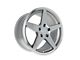 Rocket Racing Wheels Flare Titanium/Machined Wheel; 18x9 (2024 Mustang GT w/o Performance Pack, EcoBoost)