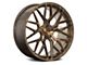 Rohana Wheels RFX10 Brushed Bronze Wheel; Rear Only; 20x10.5 (05-09 Mustang)