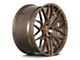 Rohana Wheels RFX10 Brushed Bronze Wheel; Rear Only; 20x10.5 (05-09 Mustang)