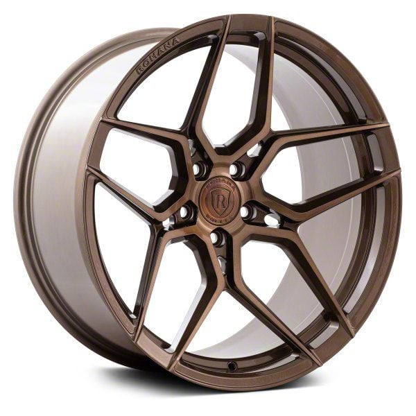 Rohana Wheels Mustang RFX11 Brushed Bronze Wheel; 20x9; 35mm Offset  RFX112095114BZ35 (05-09 Mustang) - Free Shipping