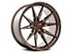Rohana Wheels RFX13 Brushed Bronze Wheel; Rear Only; 20x10.5 (10-14 Mustang)