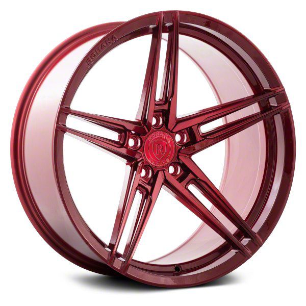 Rohana Wheels Mustang RFX15 Gloss Red Wheel; Rear Only; 20x10.5 ...