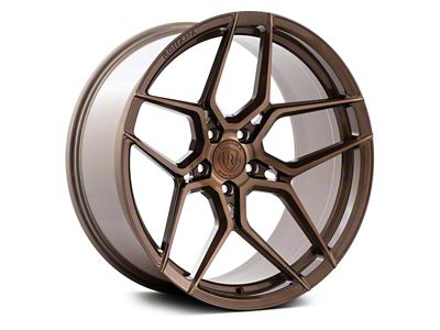 Rohana Wheels RFX11 Brushed Bronze Wheel; Rear Only; 19x11 (10-15 Camaro)