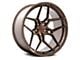 Rohana Wheels RFX11 Brushed Bronze Wheel; Rear Only; 19x11 (10-15 Camaro)