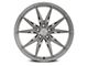 Rohana Wheels RFX13 Brushed Titanium Wheel; 20x10 (10-15 Camaro)