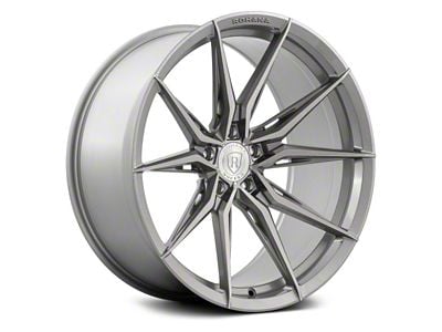 Rohana Wheels RFX13 Brushed Titanium Wheel; Rear Only; 20x11; 35mm Offset (10-15 Camaro)