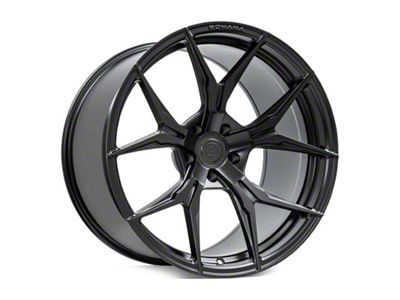 Rohana Wheels RFX5 Matte Black Wheel; Rear Only; 19x11 (10-15 Camaro, Excluding ZL1)