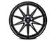 Rohana Wheels RC10 Matte Black Wheel; Rear Only; 20x10 (16-24 Camaro)