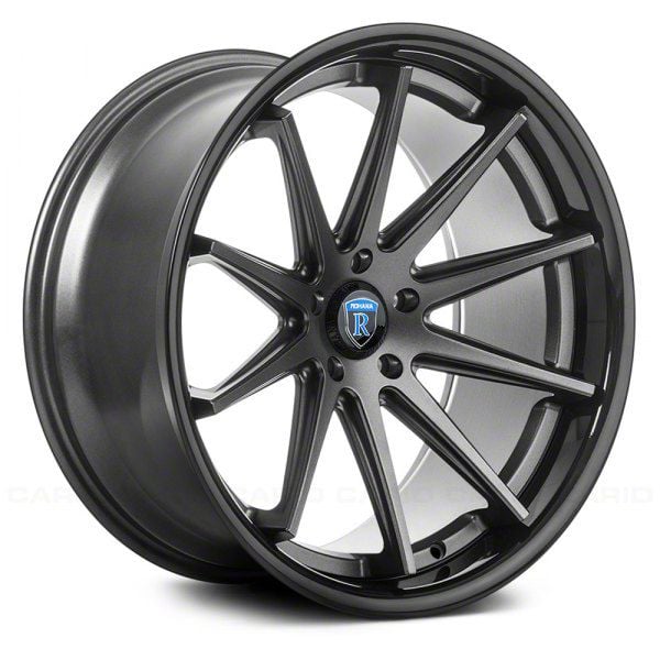 Rohana Wheels Camaro RC10 Matte Graphite Wheel; 20x10 RC1020105120MG40 ...