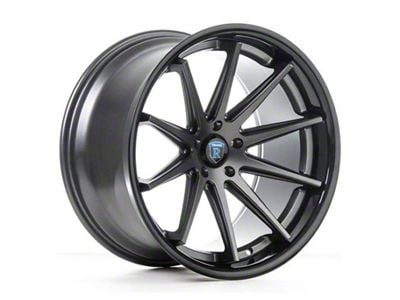 Rohana Wheels RC10 Matte Graphite Wheel; 20x9; 20mm Offset (16-24 Camaro, Excluding ZL1)