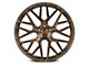 Rohana Wheels RFX10 Brushed Bronze Wheel; 20x9 (16-24 Camaro)