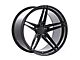 Rohana Wheels RFX15 Gloss Black Wheel; Rear Only; 20x11 (16-24 Camaro)