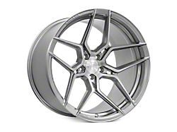 Rohana Wheels RFX11 Brushed Titanium Wheel; 20x10; 20mm Offset (08-23 RWD Challenger, Excluding Widebody)