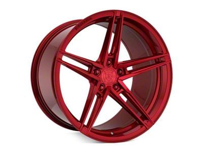 Rohana Wheels RFX15 Gloss Red Wheel; 20x10 (11-23 RWD Charger, Excluding Widebody)