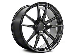 Rohana Wheels RFX2 Matte Black Wheel; Rear Only; 20x12; 82mm Offset (14-19 Corvette C7)