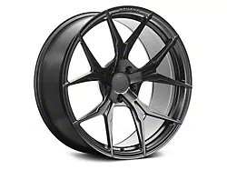 Rohana Wheels RFX5 Matte Black Wheel; Front Only; 19x9.5; 35mm Offset (14-19 Corvette C7)