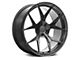 Rohana Wheels RFX5 Matte Black Wheel; Front Only; 19x9.5 (20-24 Corvette C8)