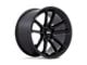 Rotiform BTL Matte Black with Black Cap and Inside Spoke Details Wheel; 21x10.5 (05-09 Mustang)