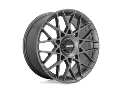 Rotiform BLQ-C Anthracite Wheel; 19x8.5; 35mm Offset (10-15 Camaro, Excluding ZL1)