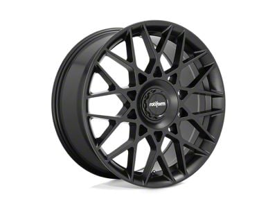 Rotiform BLQ-C Matte Black Wheel; 19x8.5; 35mm Offset (10-15 Camaro, Excluding ZL1)