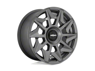 Rotiform CVT Matte Anthracite Wheel; 19x8.5; 35mm Offset (10-15 Camaro, Excluding ZL1)