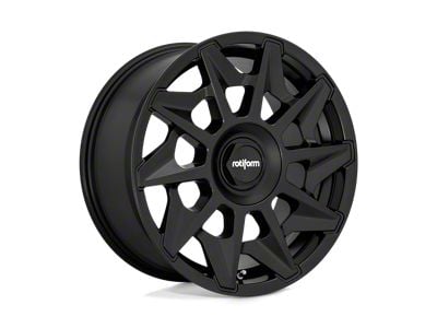 Rotiform CVT Matte Black Wheel; 19x8.5; 35mm Offset (10-15 Camaro, Excluding ZL1)