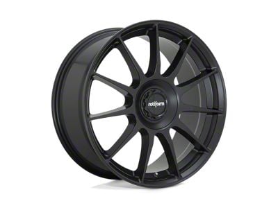 Rotiform DTM Satin Black Wheel; 18x8.5; 35mm Offset (10-15 Camaro, Excluding ZL1)